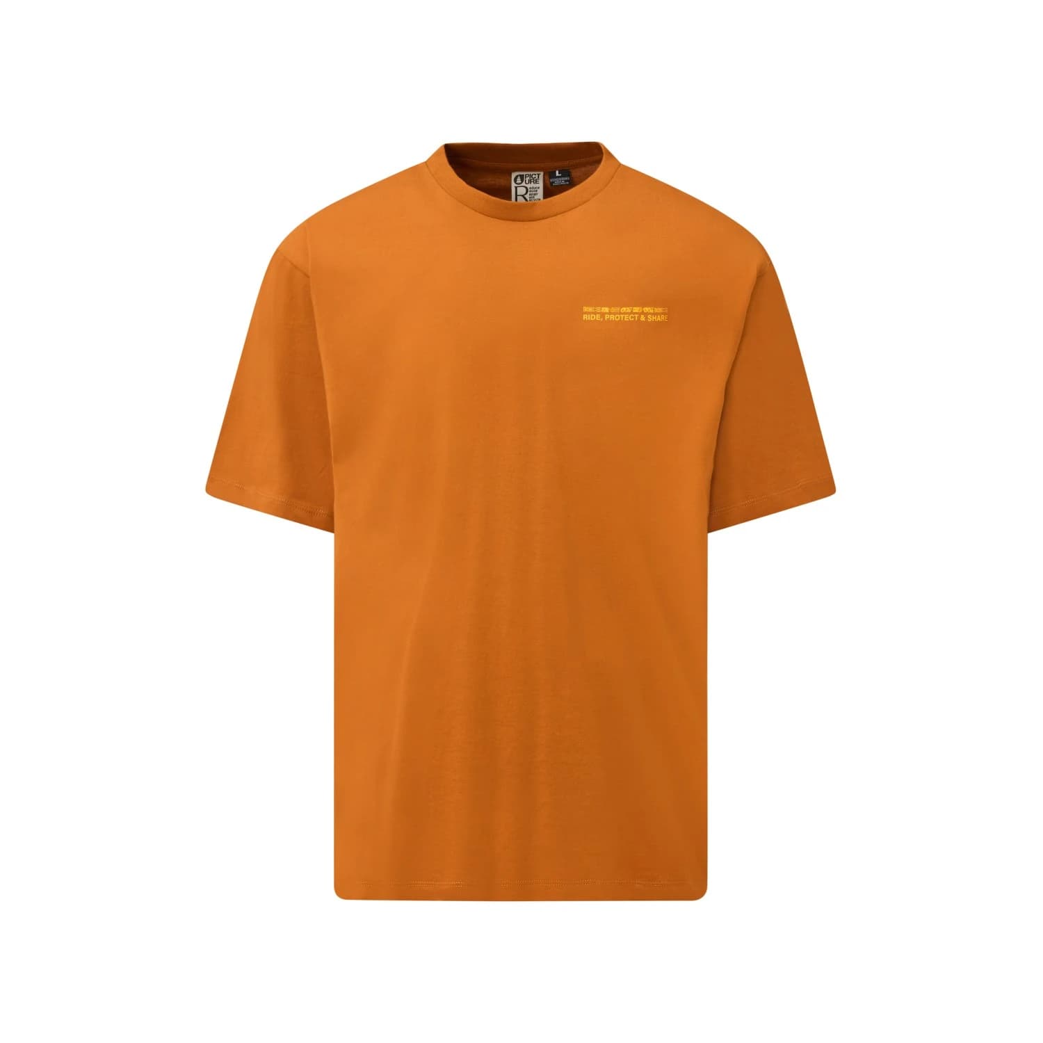 Мъжка тениска Picture Hungry OTD Tee T-shirt - Camel Coffee