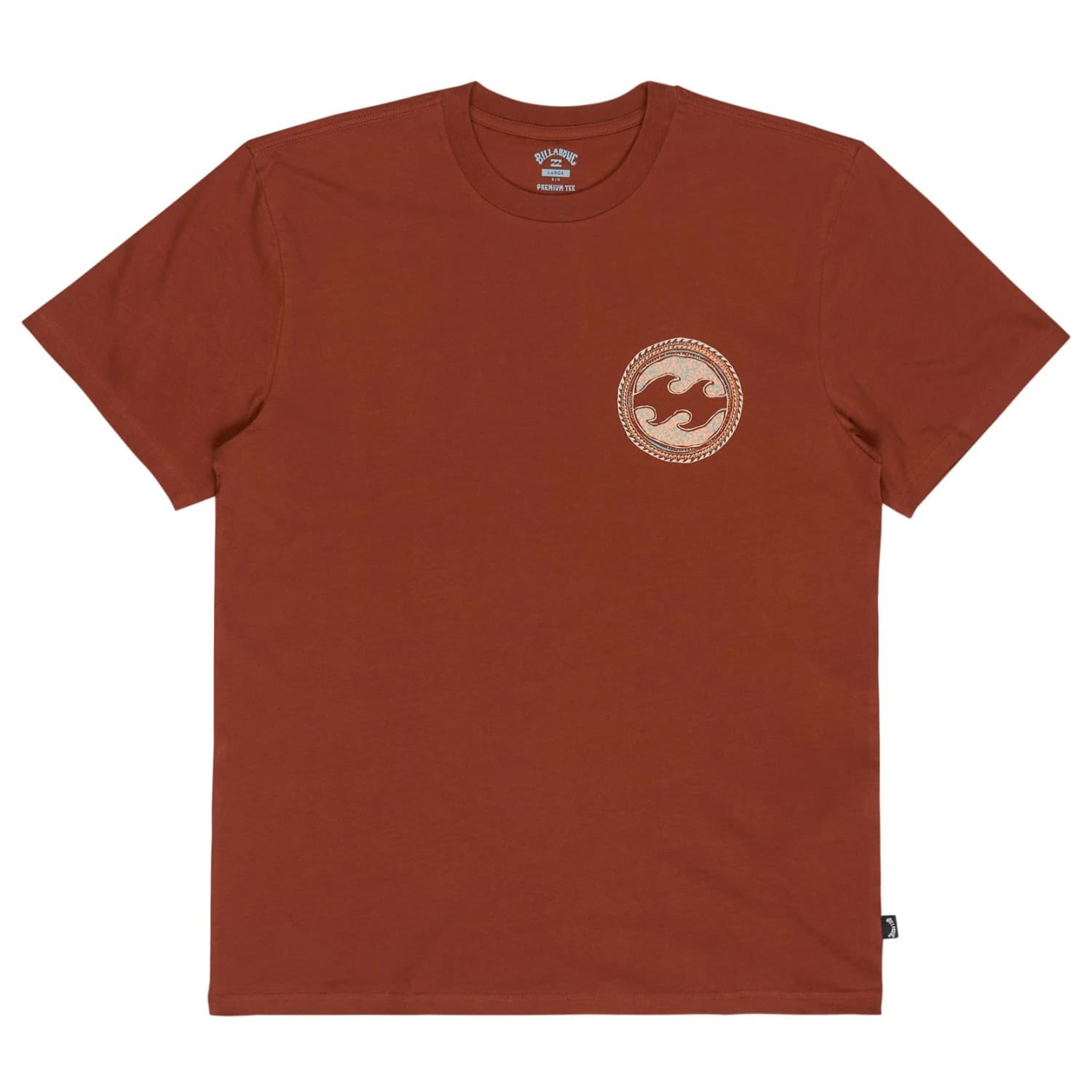Мъжка тениска Billabong Crayon Wave S/S T-shirt - Tortoise Shell