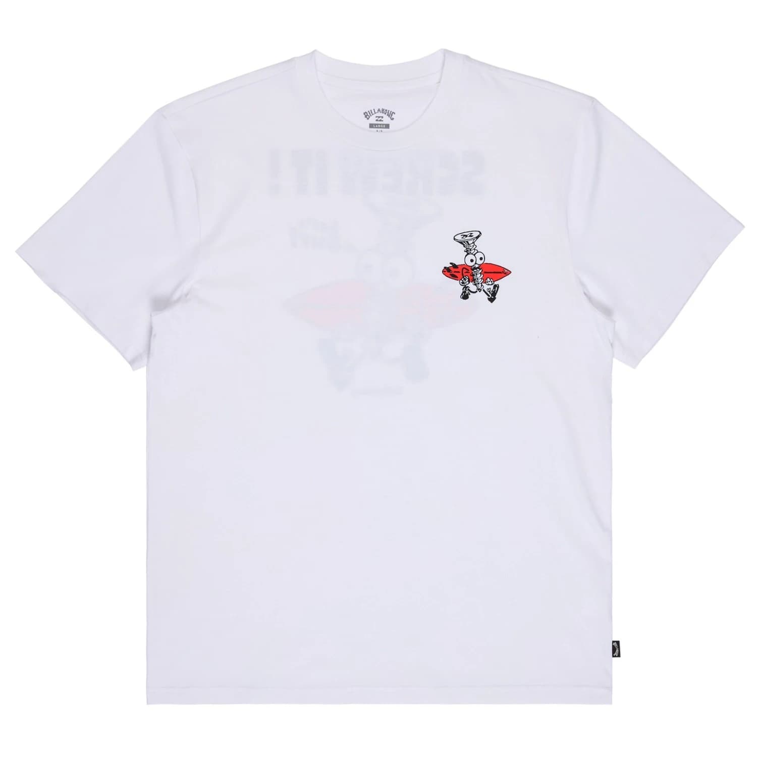 Мъжка тениска Billabong Screw It S/S T-shirt - White