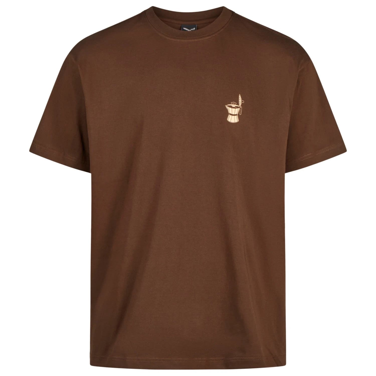 Мъжка тениска Iriedaily Couchboy T-Shirt - Dark Coffee