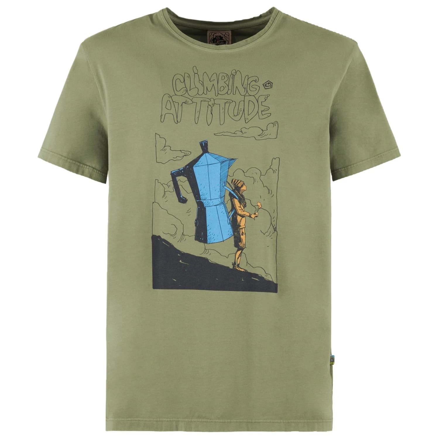 Мъжка тениска E9 Atti T-shirt - Cumino
