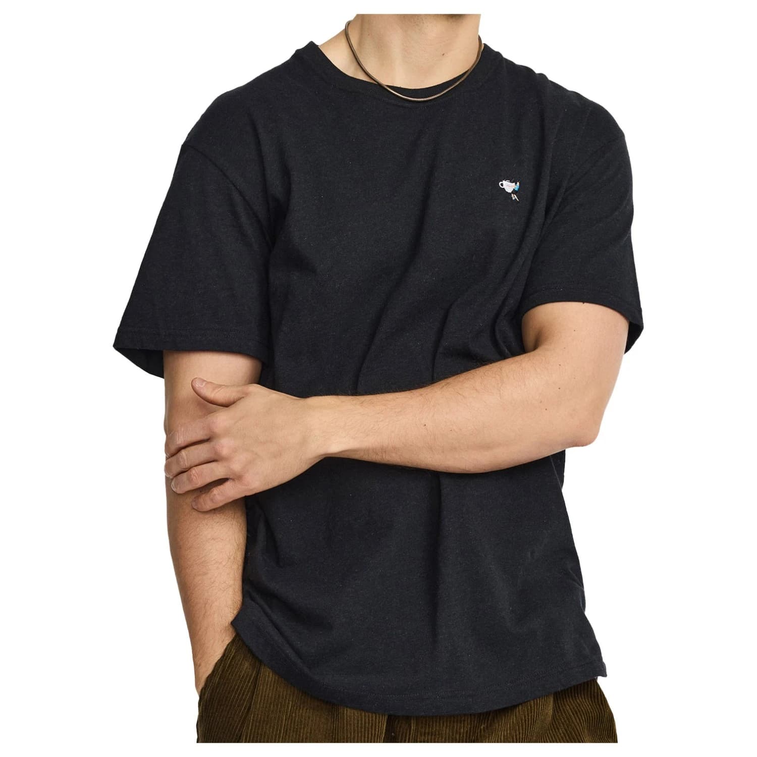 Тениска Revolution Application T-Shirt 1461 CAR T-shirt - Black / Melange