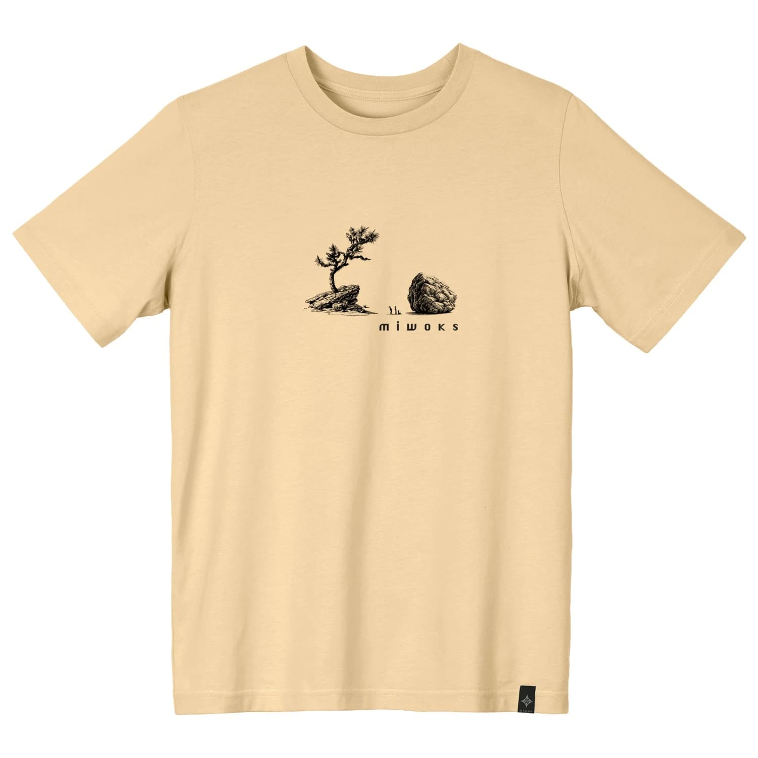 Мъжка тениска Miwok Joshua Tee T-shirt - Gravel