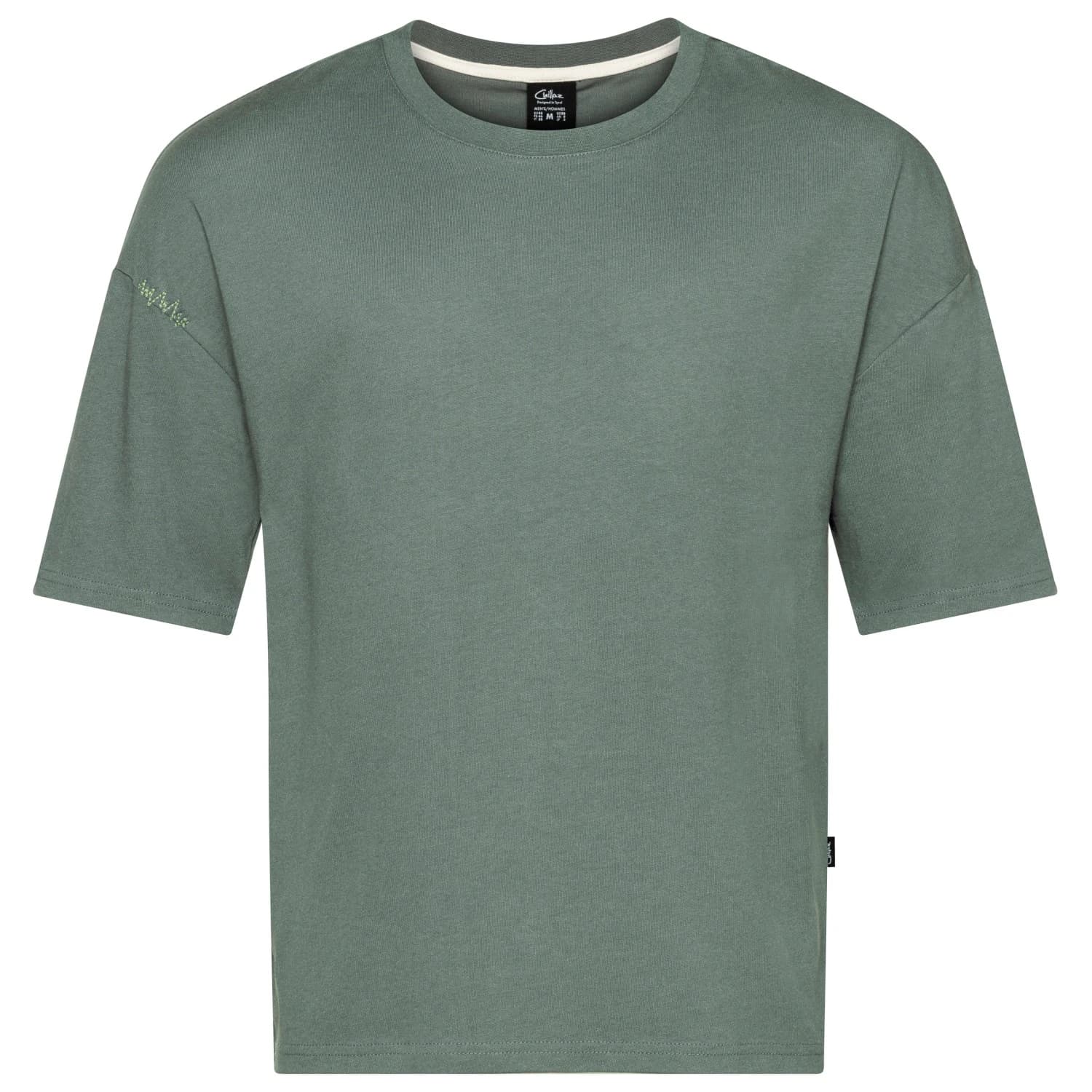 Мъжка тениска Chillaz Bozeman Mountain Logo T-shirt - Dark Green