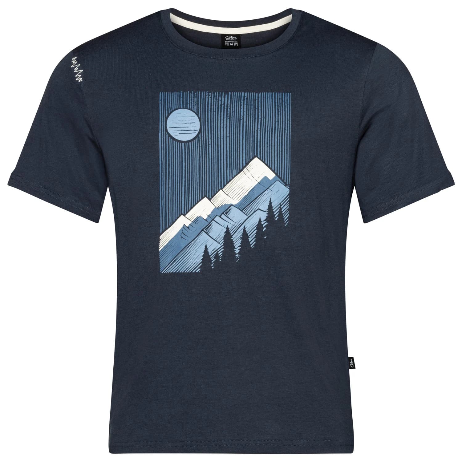 Мъжка тениска Chillaz Bozen Sunny Mountains T-shirt - Dark Blue