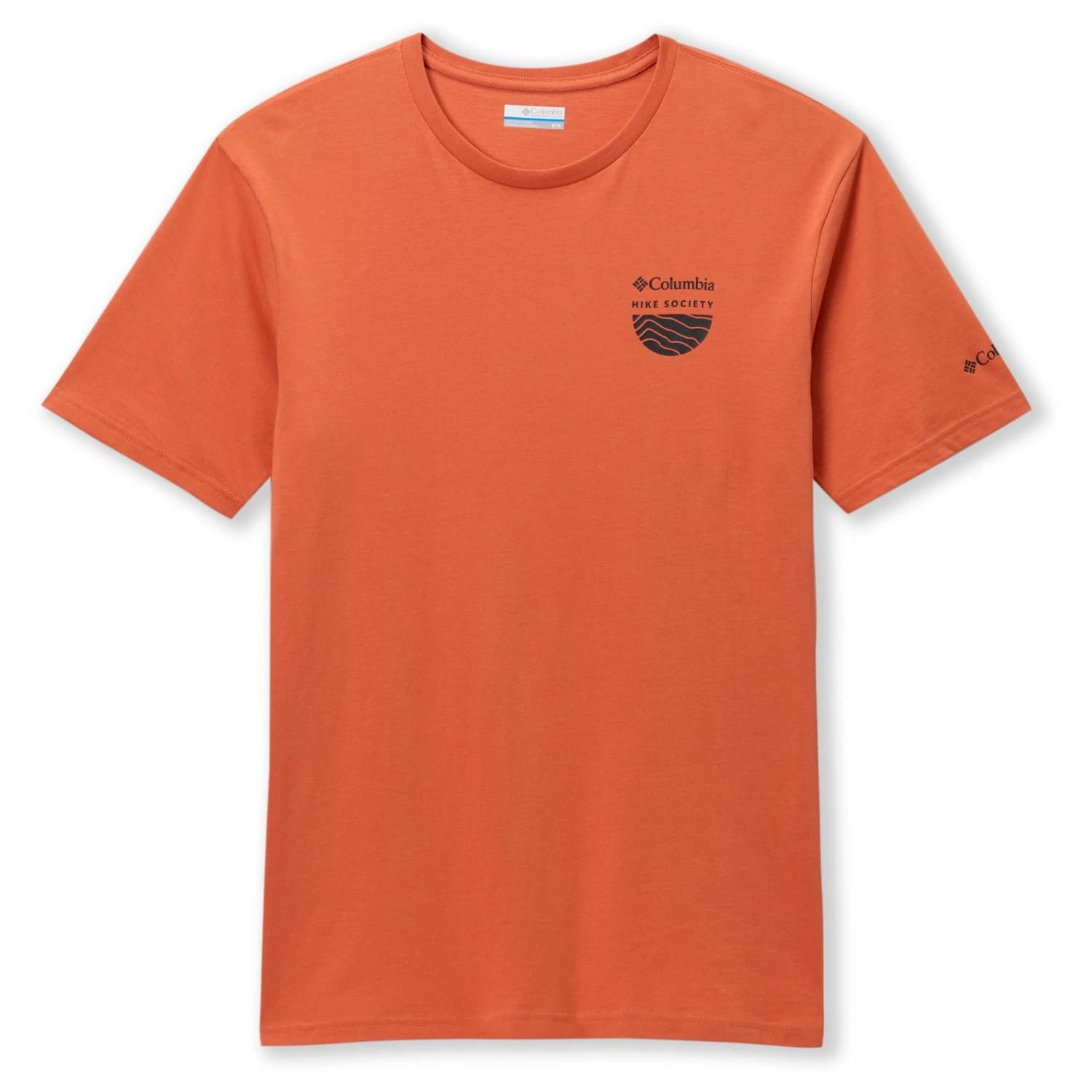Мъжка тениска Columbia Columbia Hike Society S/S Tee T-shirt - Tuscan