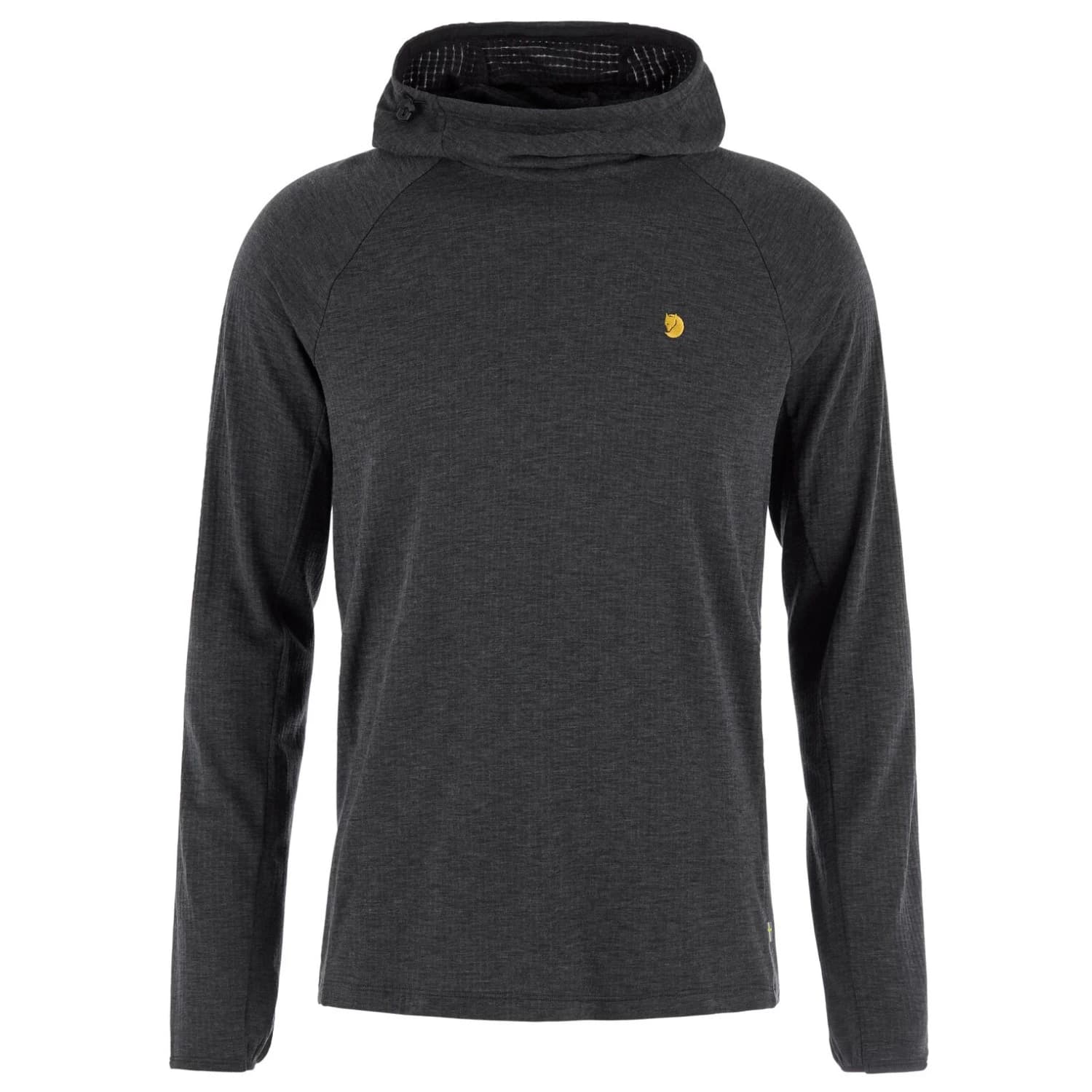 Мъжка мериносова блуза Fjällräven Bergtagen Midlayer Hoodie Merino shirt - Black
