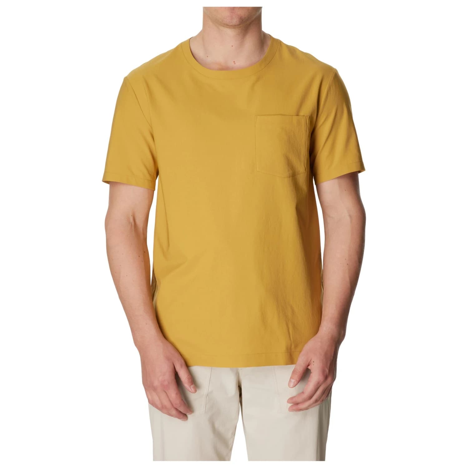 Мъжка спортна тениска Houdini Cover Tee II Sport shirt - Golden Fields