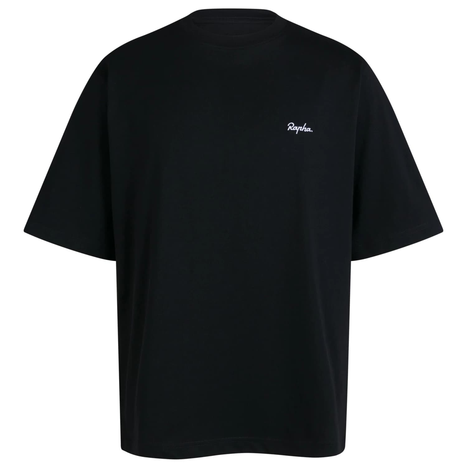Мъжка тениска Rapha Relaxed Cotton T-Shirt - Black / White