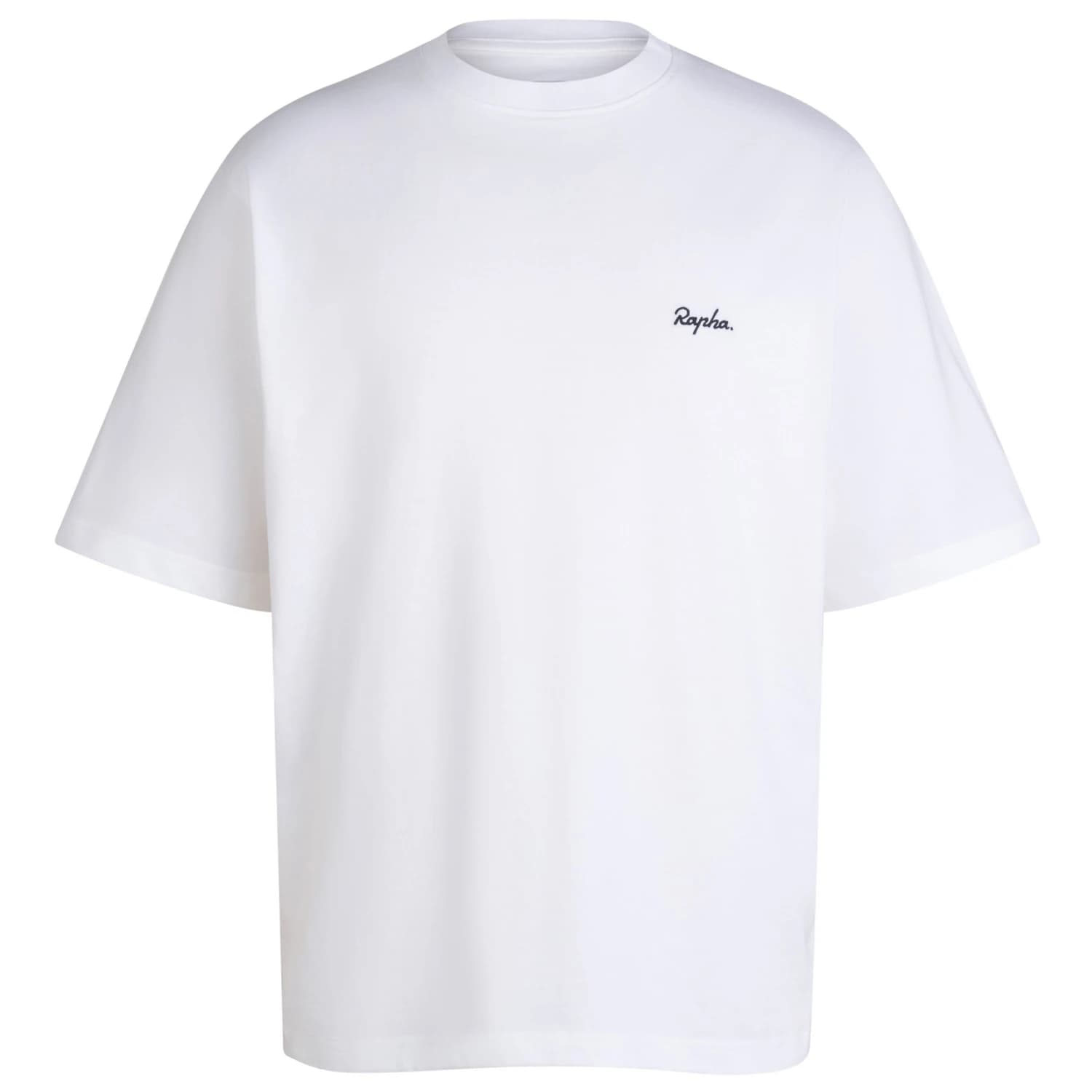 Мъжка тениска Rapha Relaxed Cotton T-Shirt - White / Black