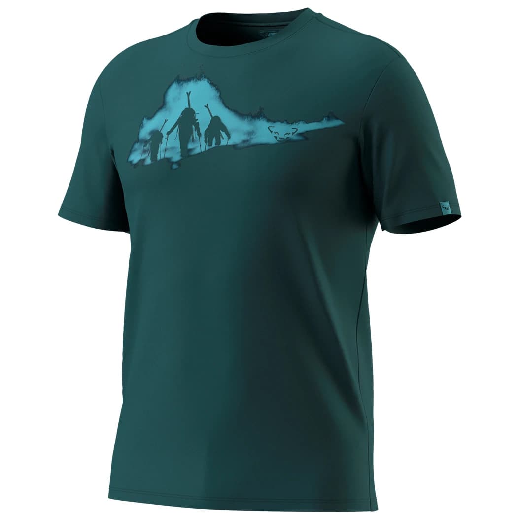Мъжка тениска Dynafit Graphic Co T-Shirt - Cinder / Ascent
