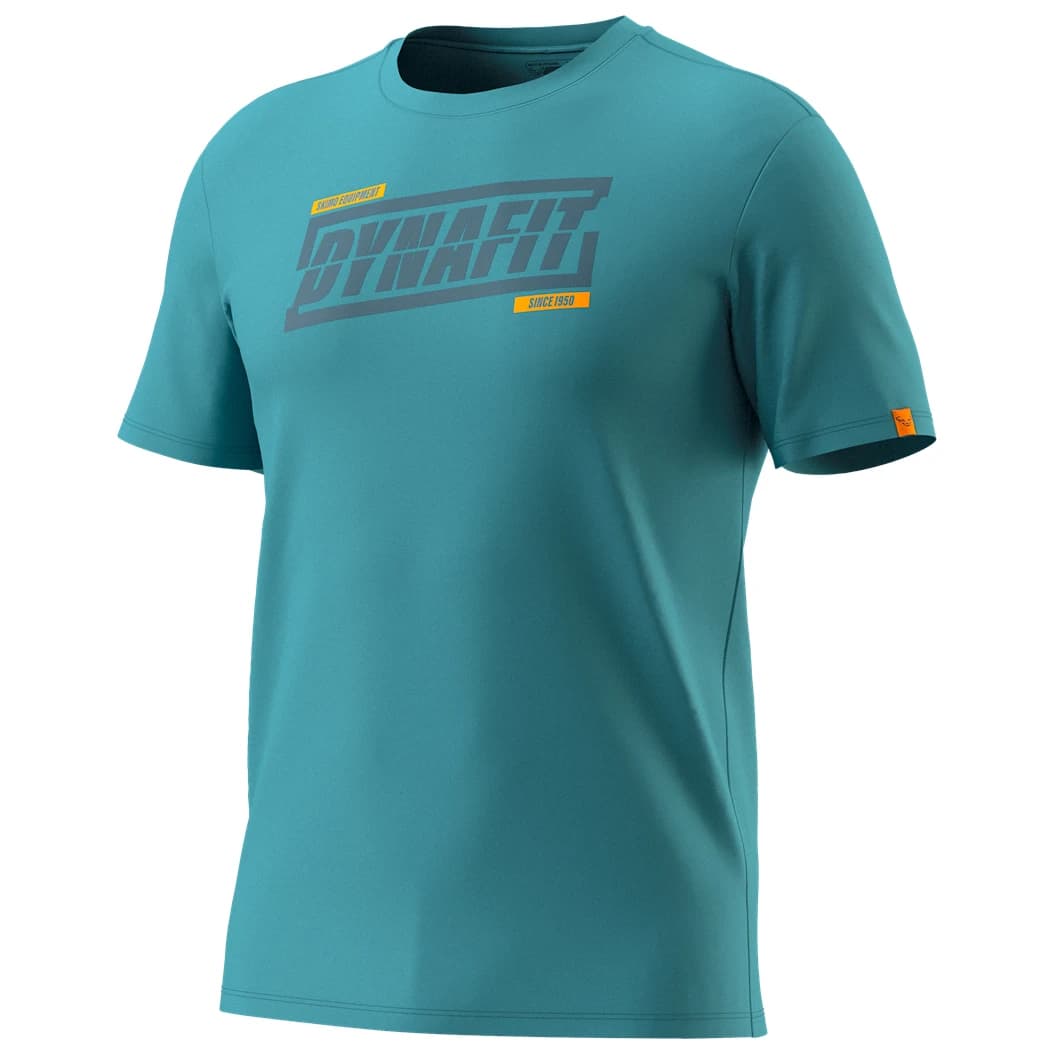 Мъжка тениска Dynafit Graphic Co T-Shirt - Smoke Blue / Tabloid