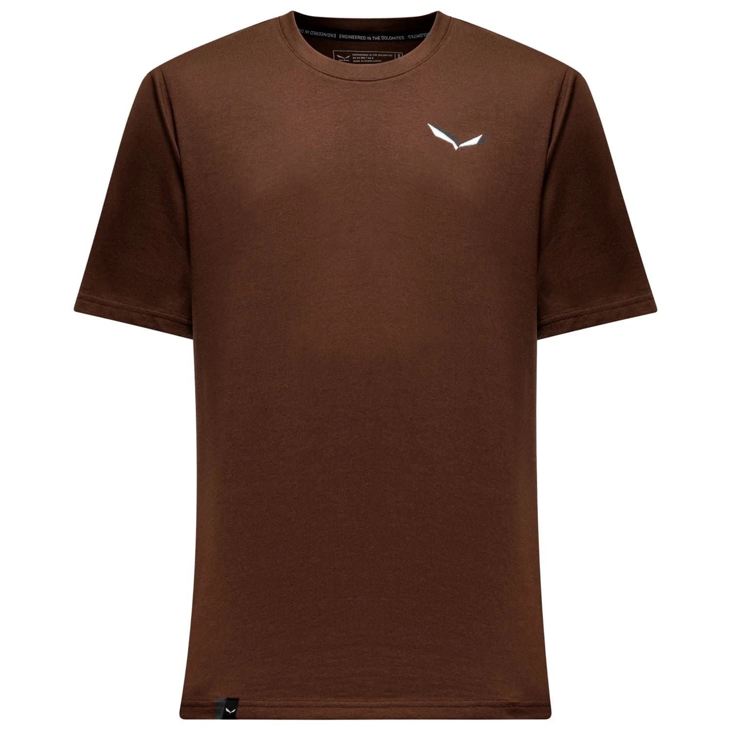 Мъжка спортна тениска Salewa Eagle Kaleido T-Shirt S/S Sport shirt - Earth Brown