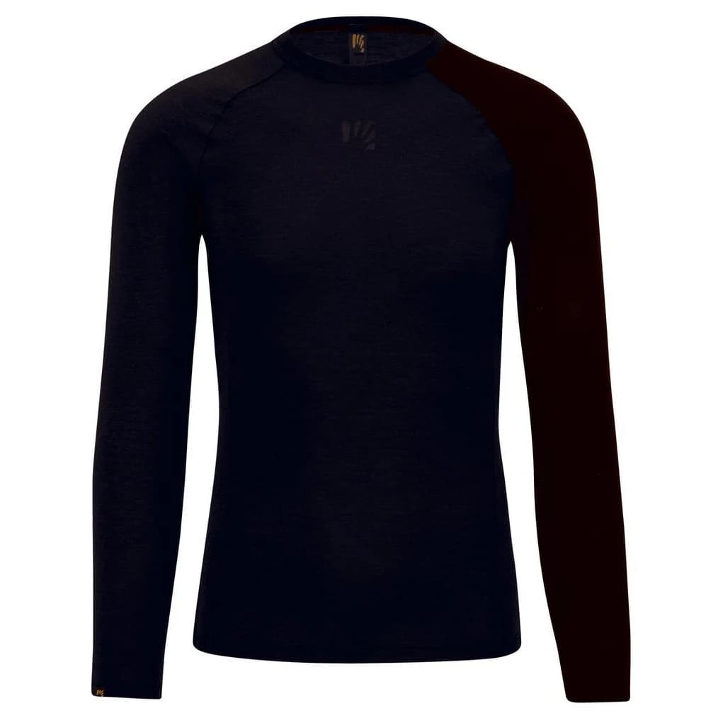 Мъжка мериносова блуза Karpos Dinamico Merino 130 Jersey L/S Merino shirt - Black