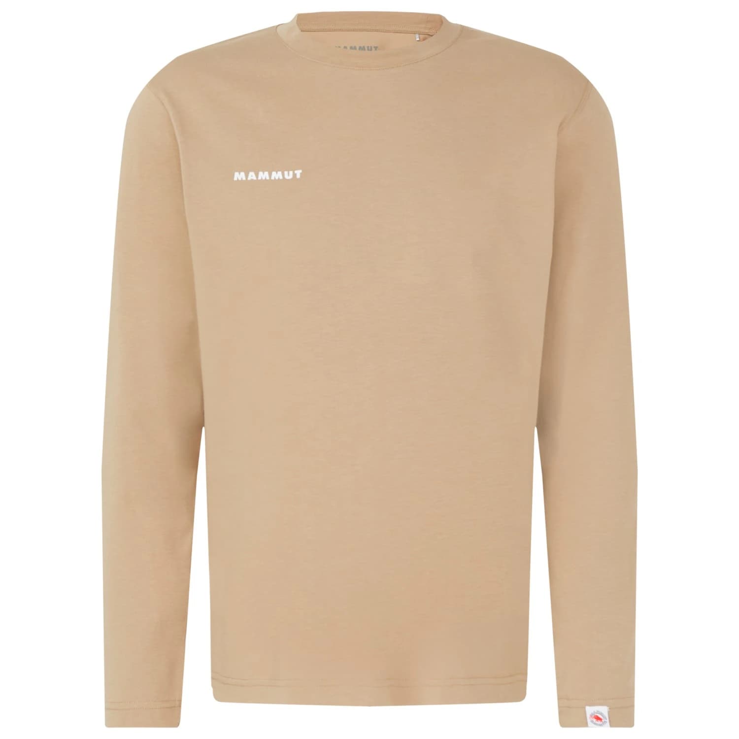 Мъжка блуза с дълъг ръкав Mammut Mammut Base Longsleeve T-Shirt Mini Logo Longsleeve - Sablun