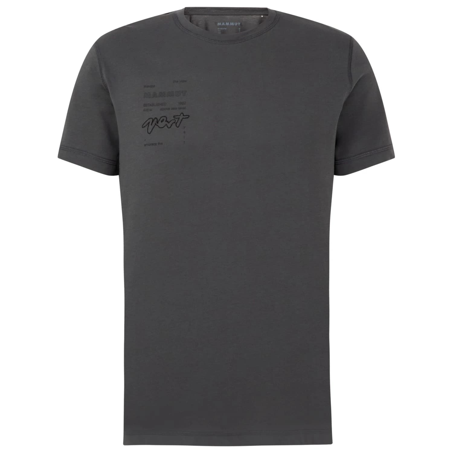 Мъжка тениска Mammut Mammut Core T-Shirt Vert T-shirt - Gabbro