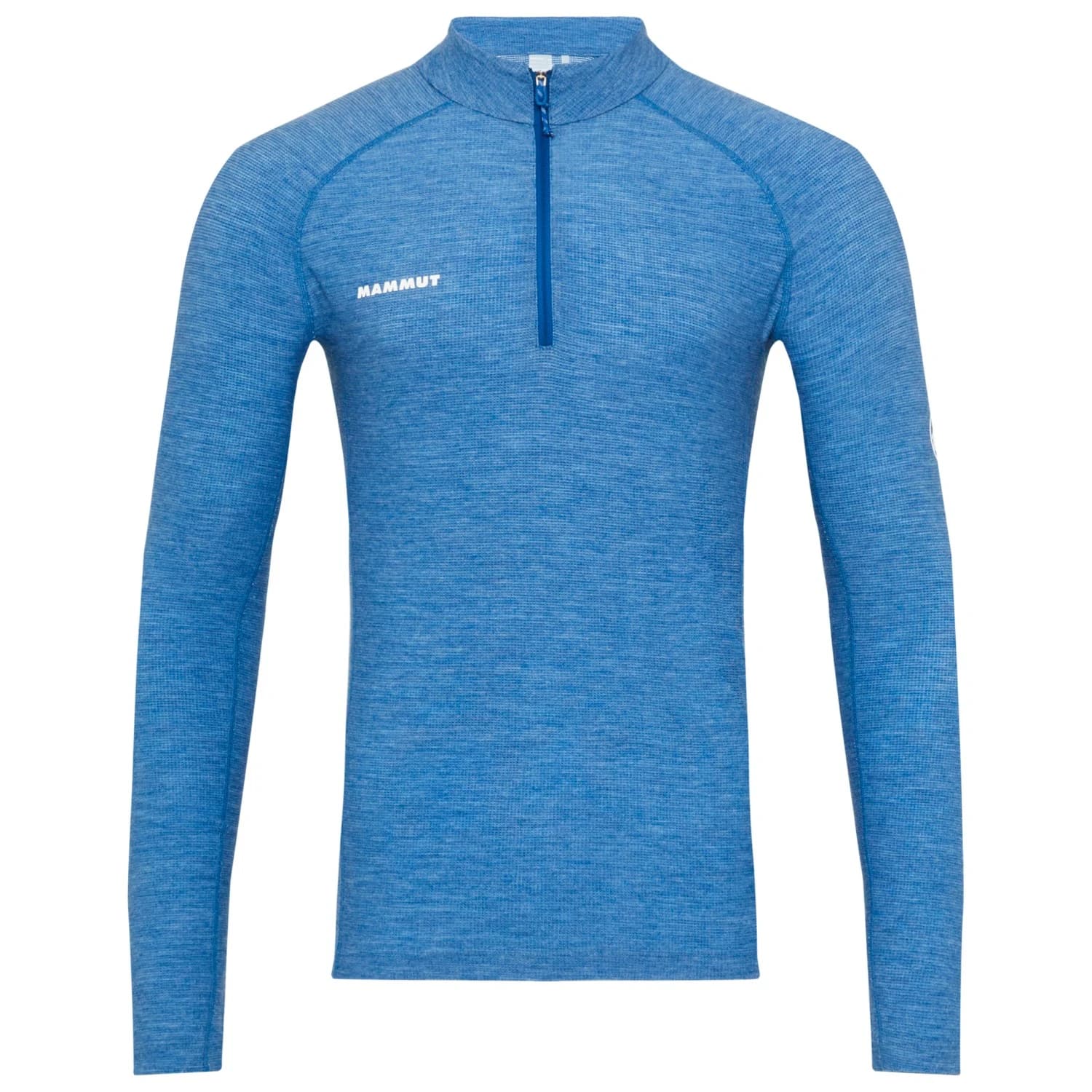 Мъжка спортна тениска Mammut Tree Wool Thermal FL Half Zip Longsleeve Sport shirt - Tschiel Melange