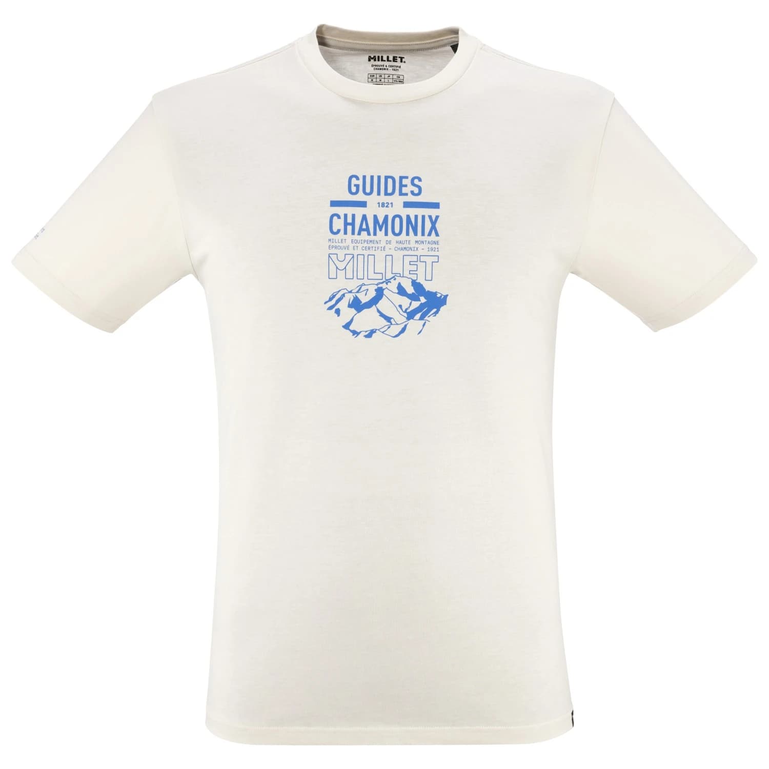 Мъжка тениска Millet Compagnie des Guides Chamonix Logo S/S T-shirt - Foggy Dew