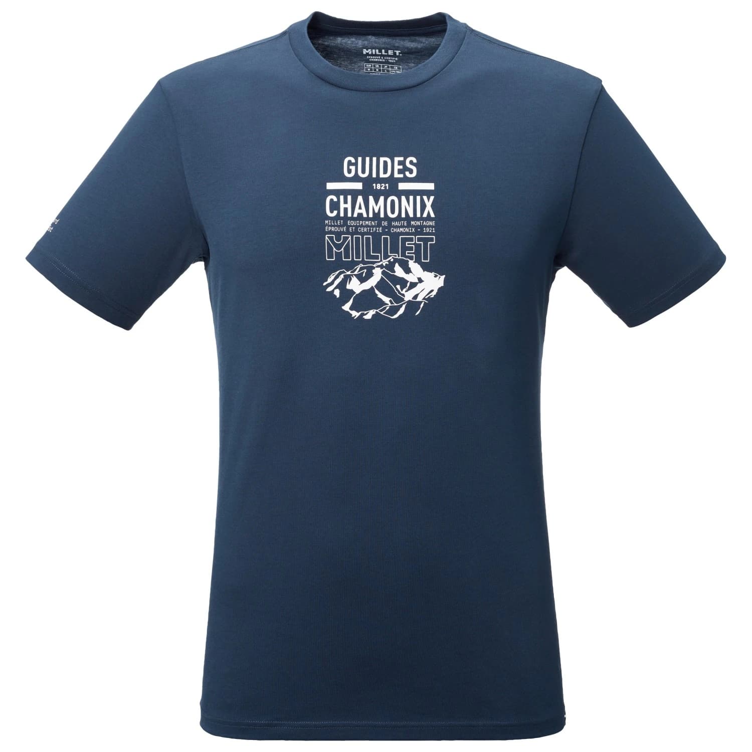 Мъжка тениска Millet Compagnie des Guides Chamonix Logo S/S T-shirt - Saphir