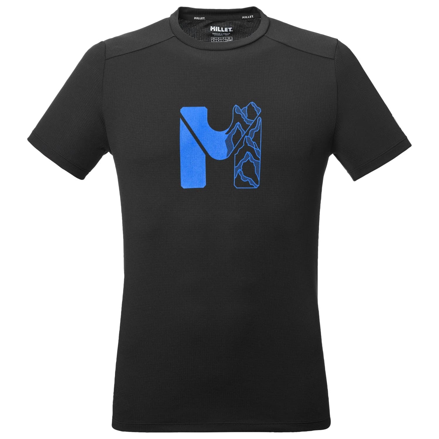 Мъжка тениска Millet Kamet Map T-Shirt S/S T-shirt - Black