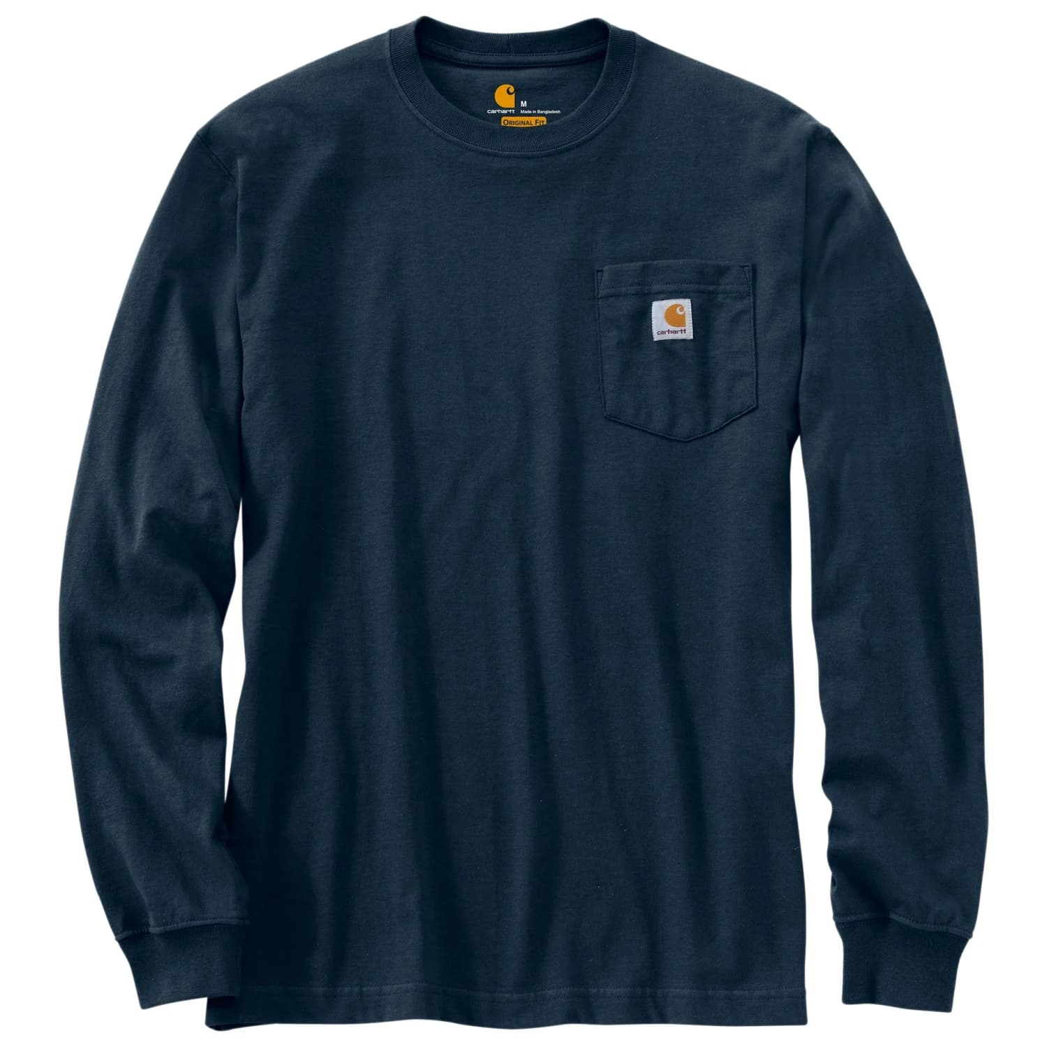 Мъжка блуза с дълъг ръкав Carhartt Dearborn Loose L/S T-Shirt Longsleeve - Navy