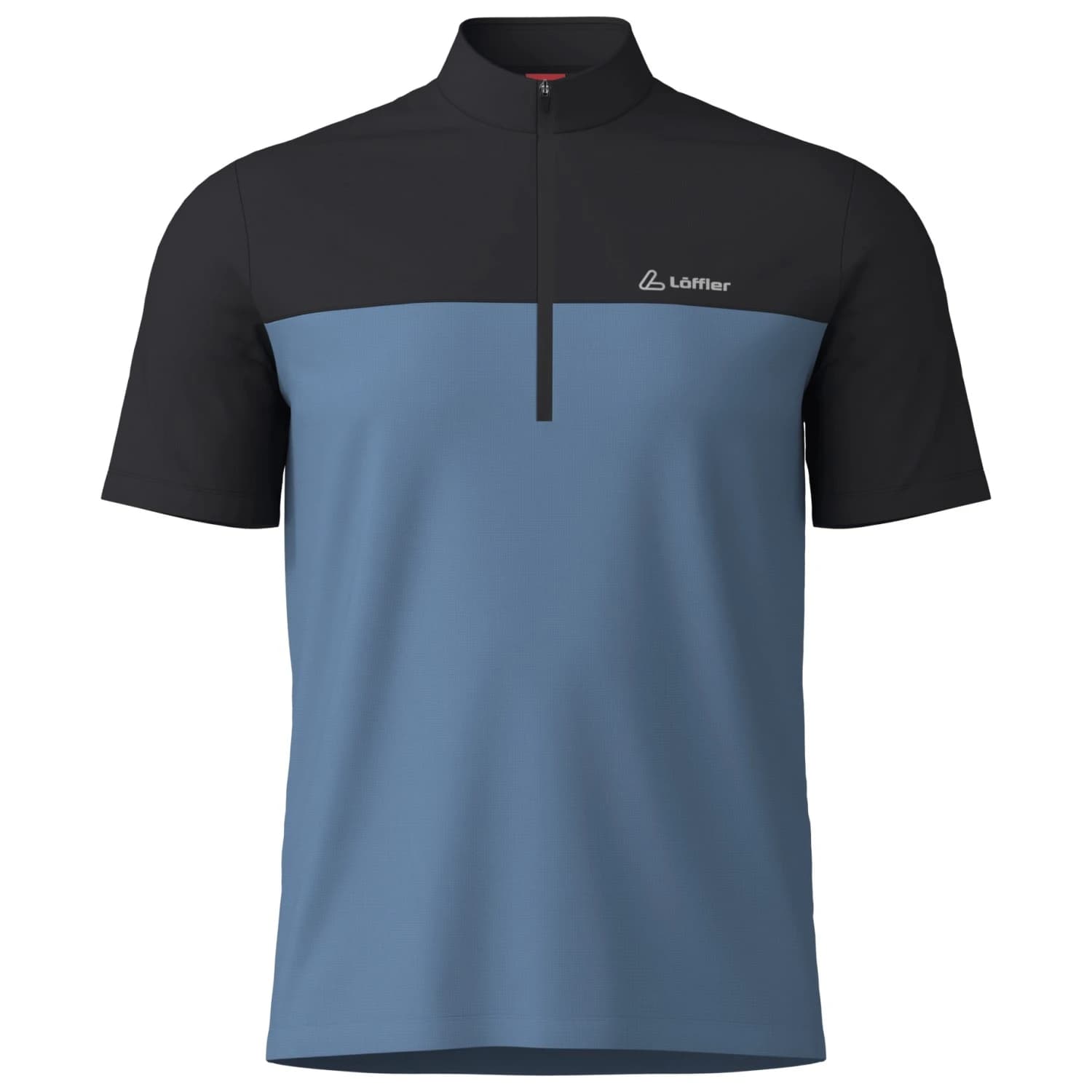 Мъжка фланелка с къс ръкав за колоездене Löffler Bike Shirt HZ Cycling jersey - Enzian
