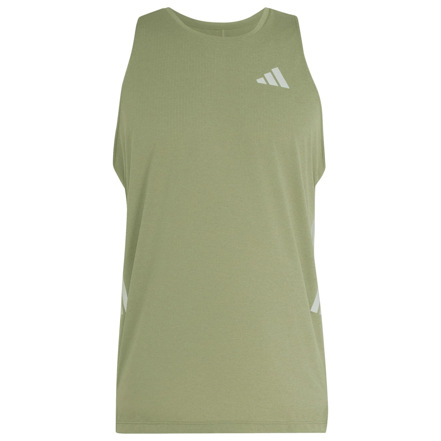 Мъжки топ Adidas ADI365 Running Climacool Iconic Tank Top - Tent Green / Halo Green