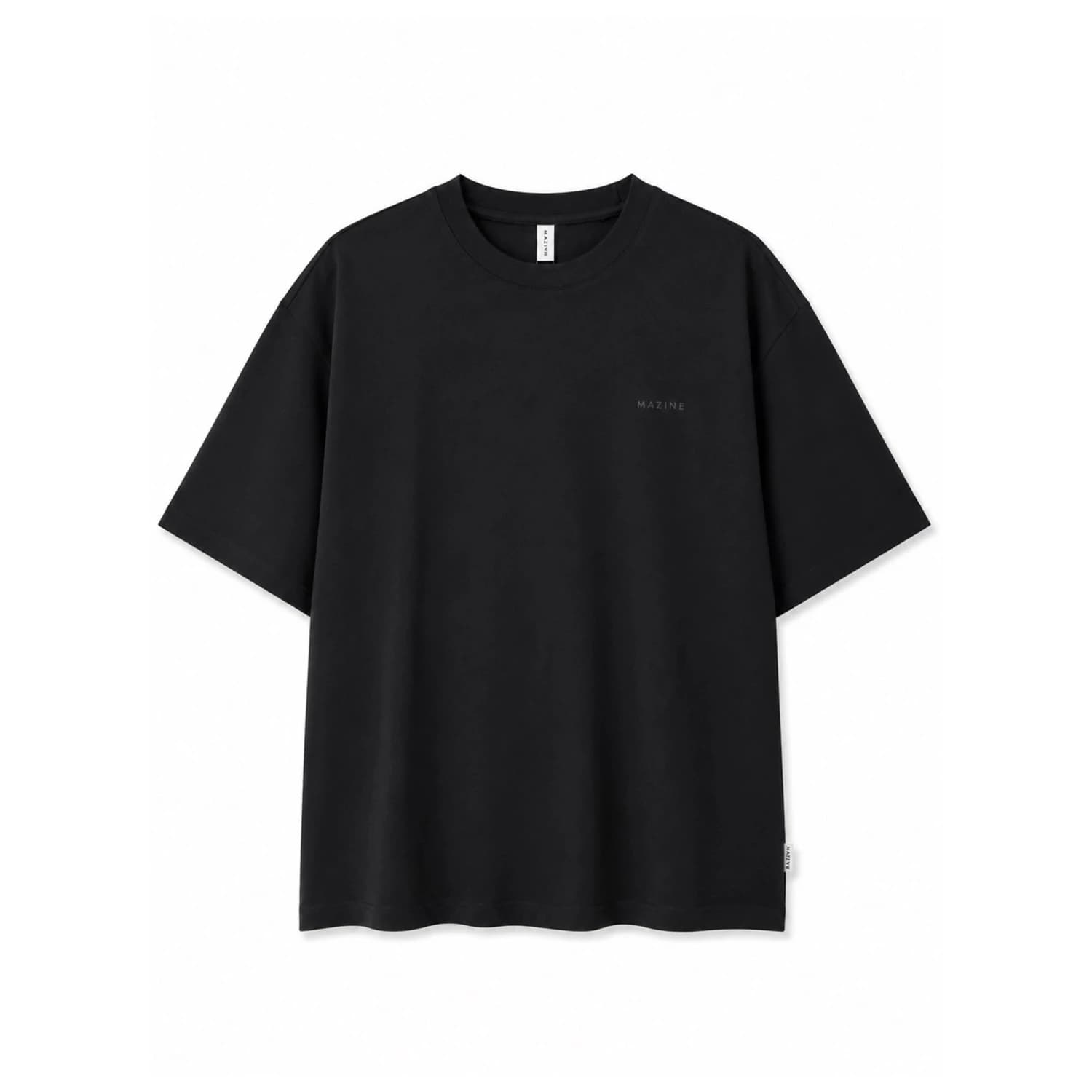 Мъжка тениска Mazine Back Print T-Shirt - Black / Off The Grid