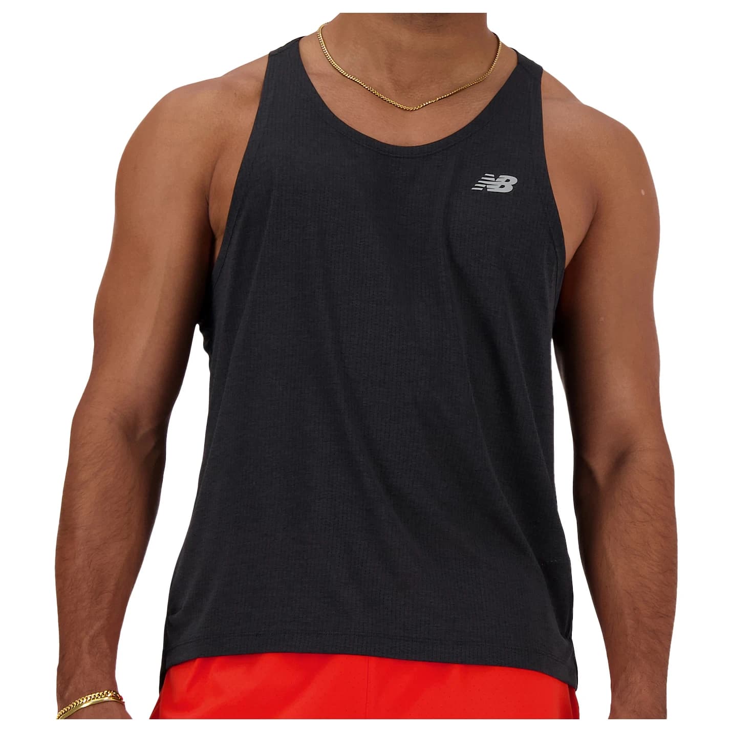 Мъжки потник с широка презрамка New Balance Athletics Tank Tank top - Black