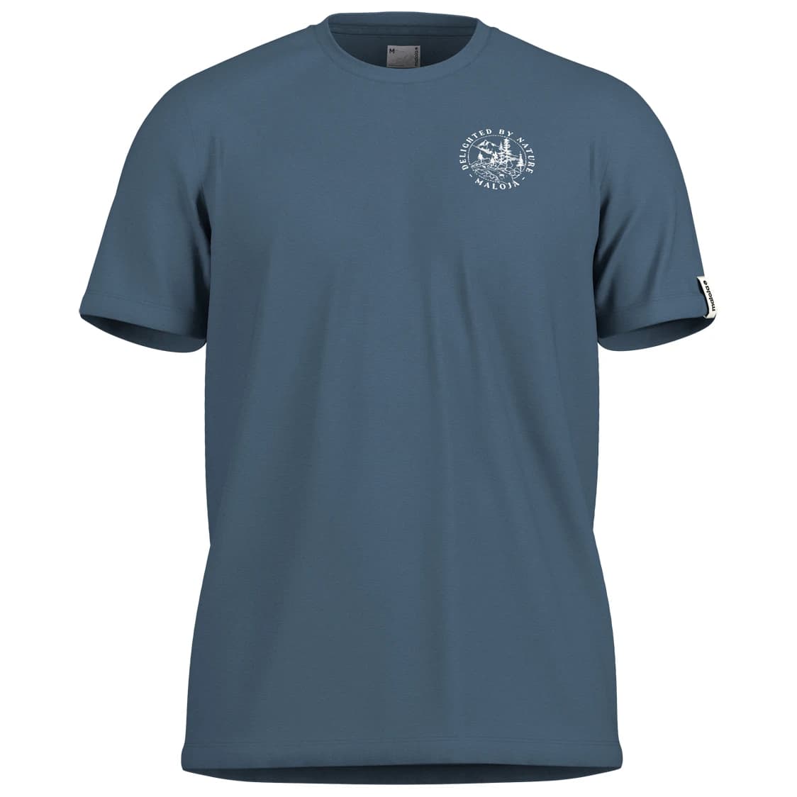 Мъжка тениска Maloja AiguillesM. T-shirt - Dusty Blue