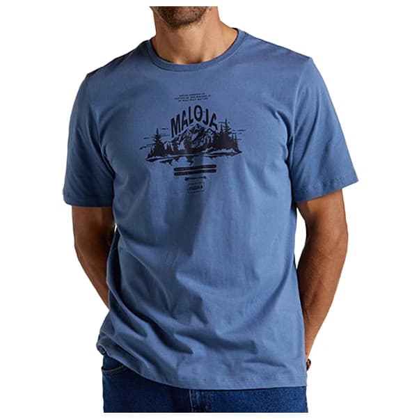 Мъжка тениска Maloja BessansM. T-shirt - Dusty Blue
