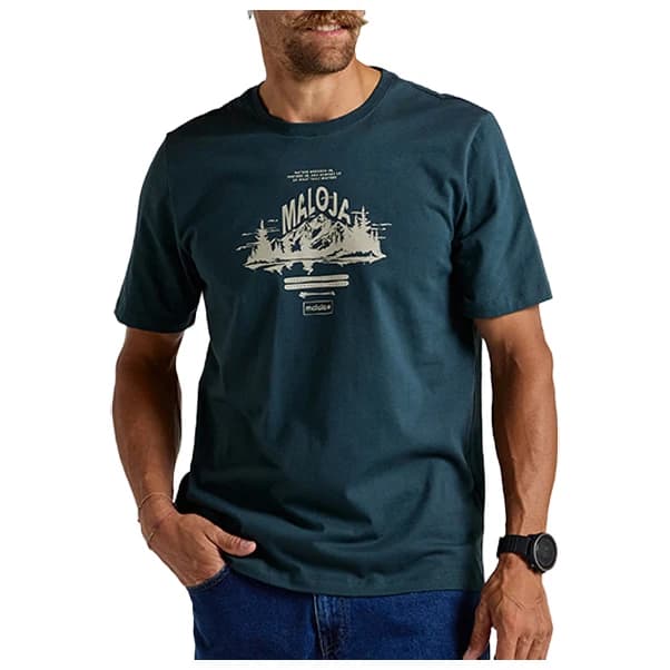 Мъжка тениска Maloja BessansM. T-shirt - Mountain Pine