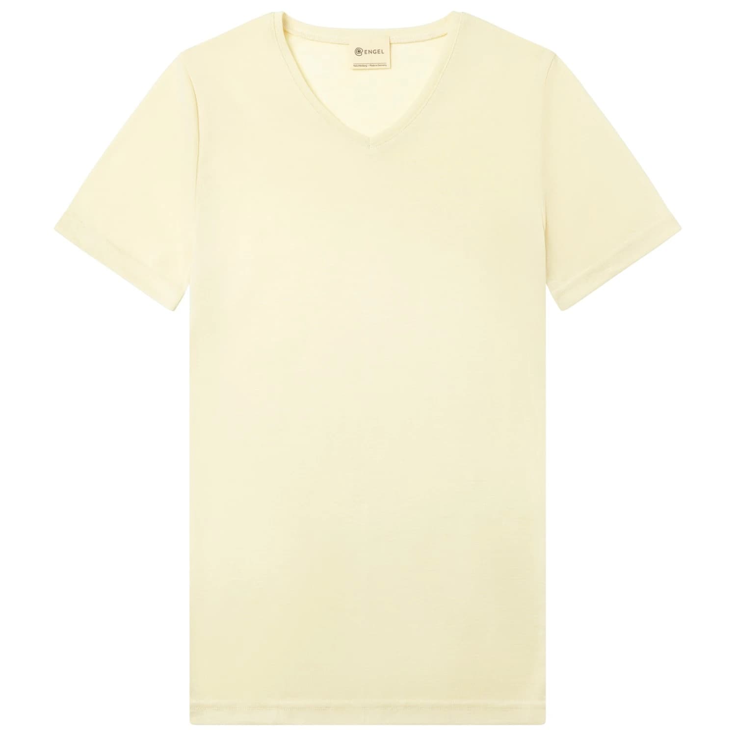 Мъжка мериносова блуза Engel Shirt S/S Merino shirt - Natur