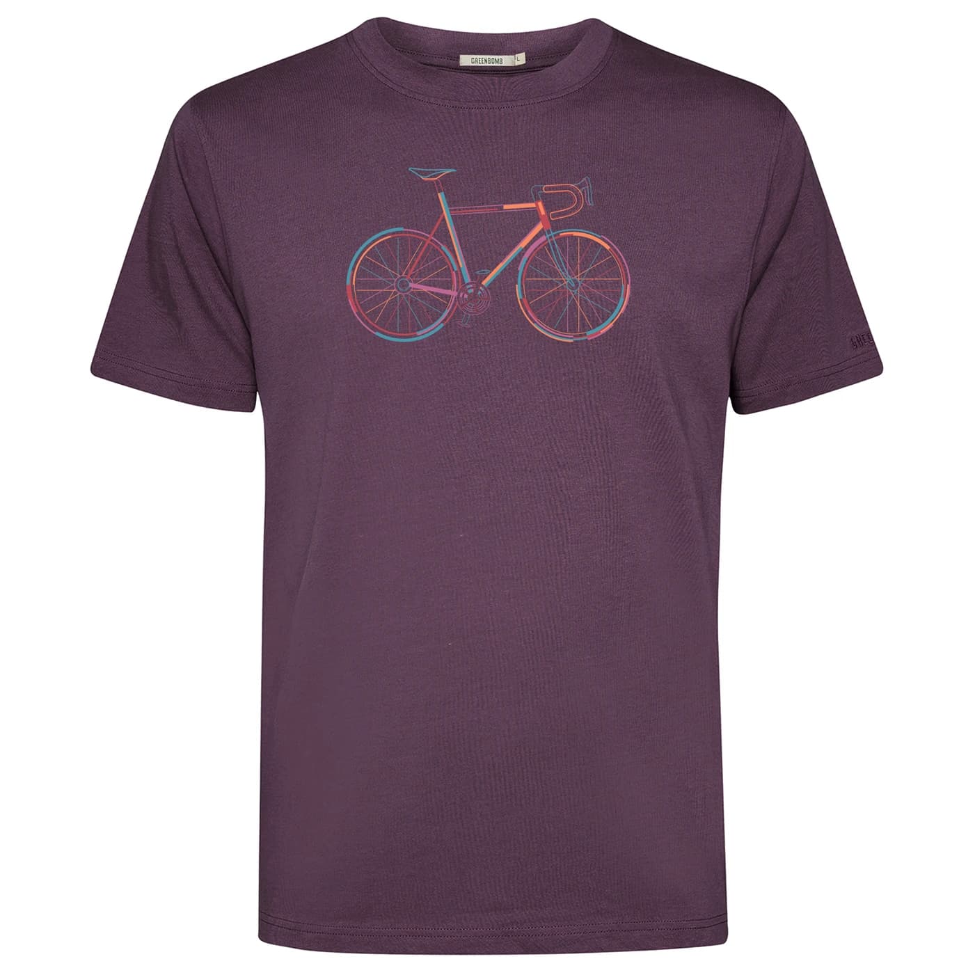 Мъжка тениска GreenBomb Colors Fusion T-shirt - Berry Bark