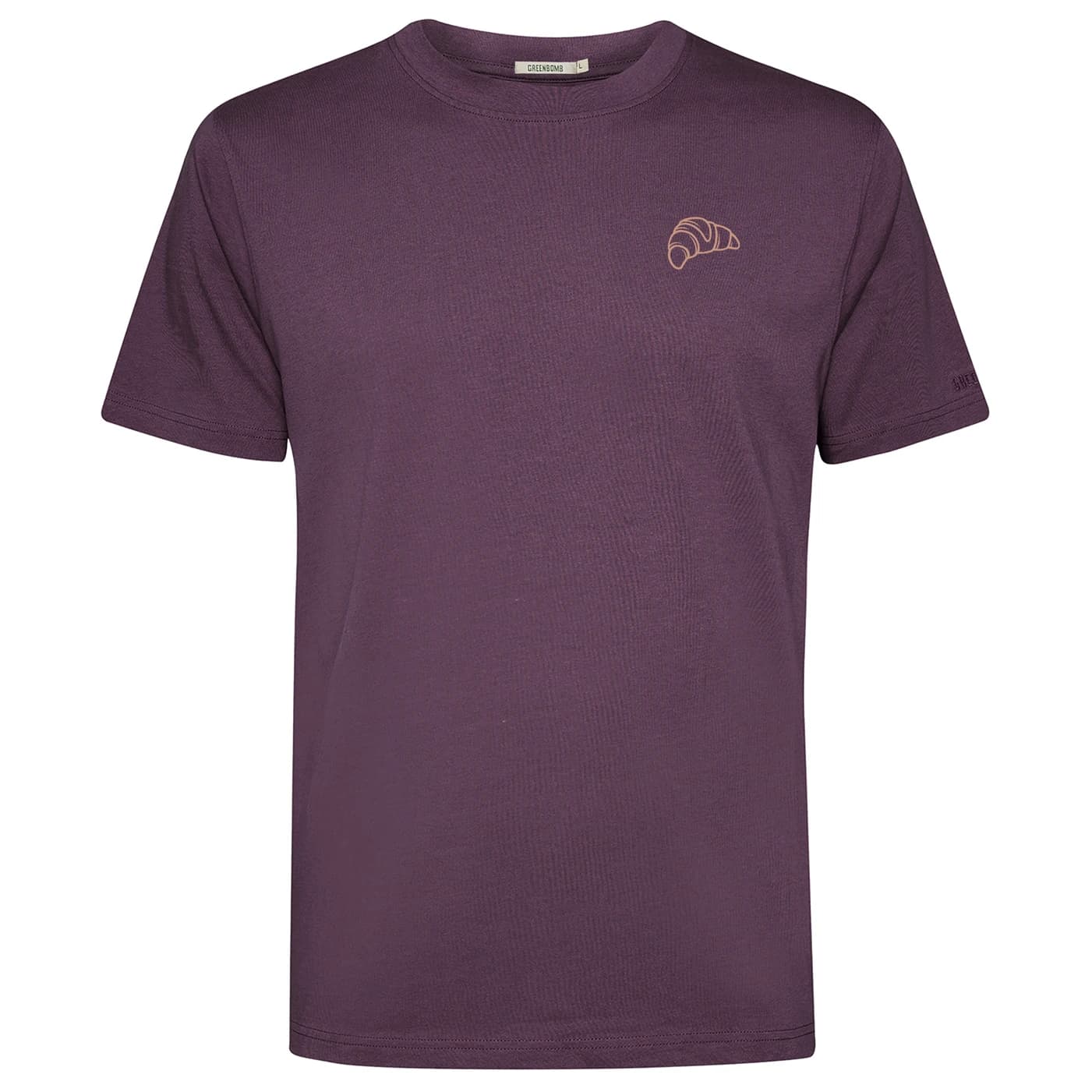 Мъжка тениска GreenBomb Cycling Club Fusion T-shirt - Berry Bark