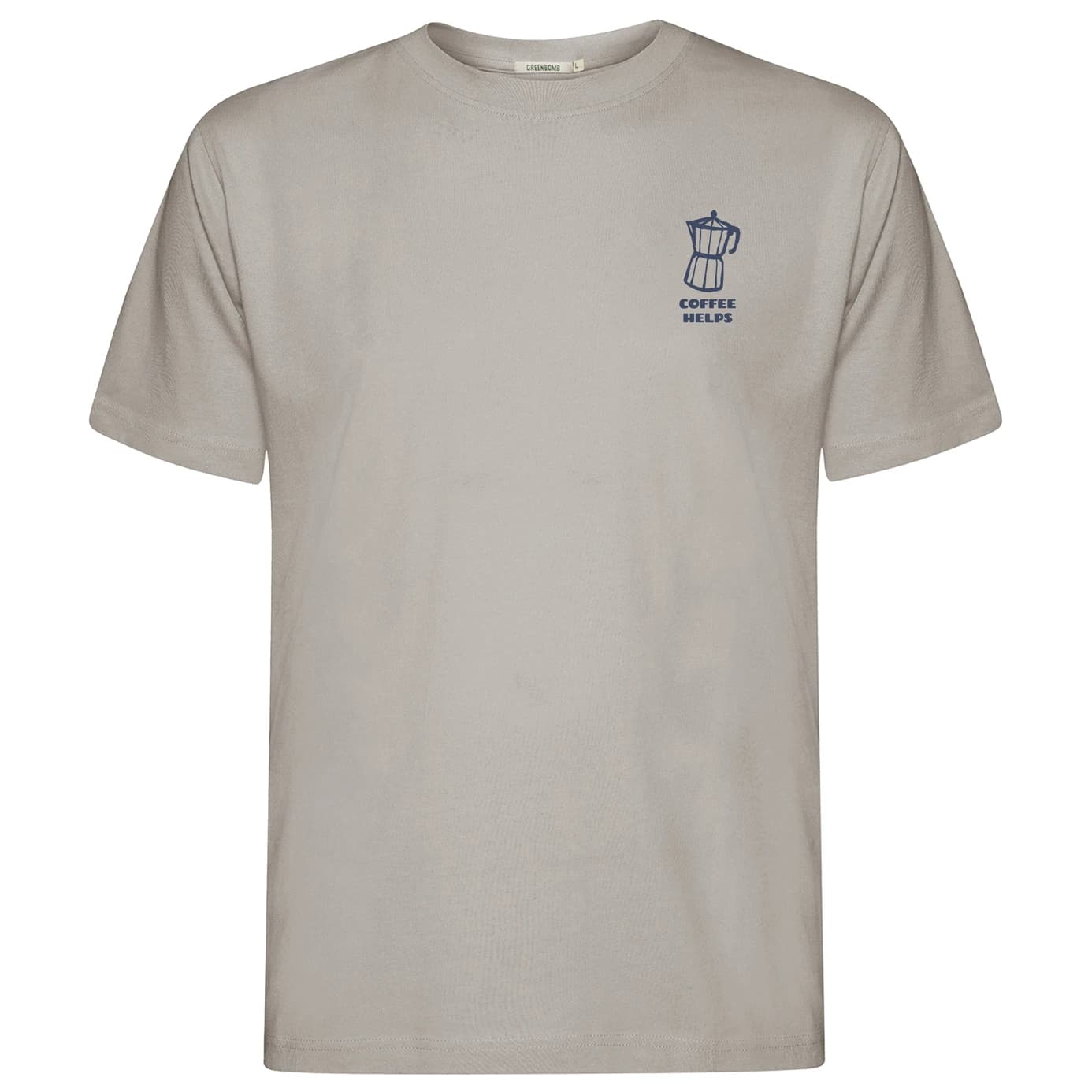 Мъжка тениска GreenBomb Espresso Fusion T-shirt - Sandstone
