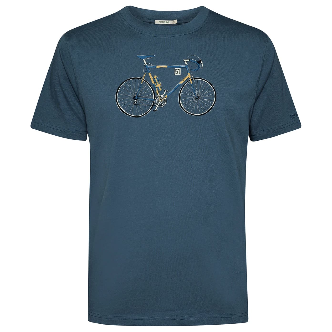 Мъжка тениска GreenBomb Knut 2 Fusion T-shirt - Blue Pine