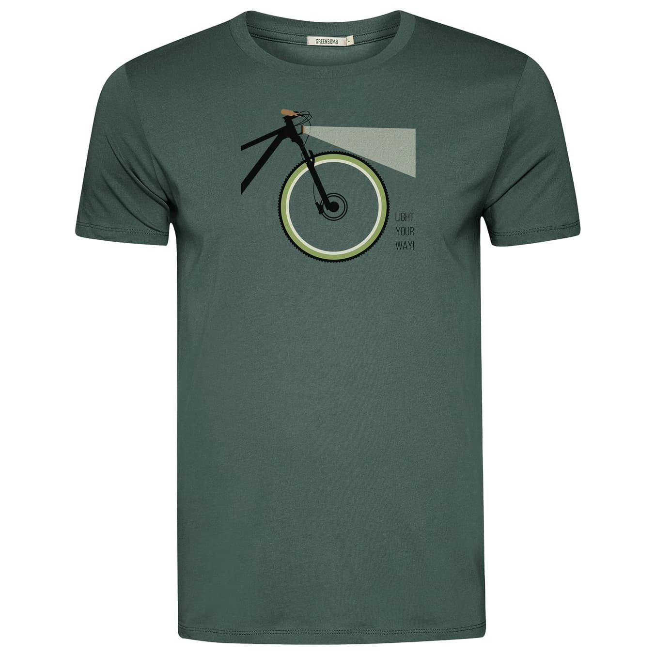 Мъжка тениска GreenBomb Light Guide T-shirt - Night Grove