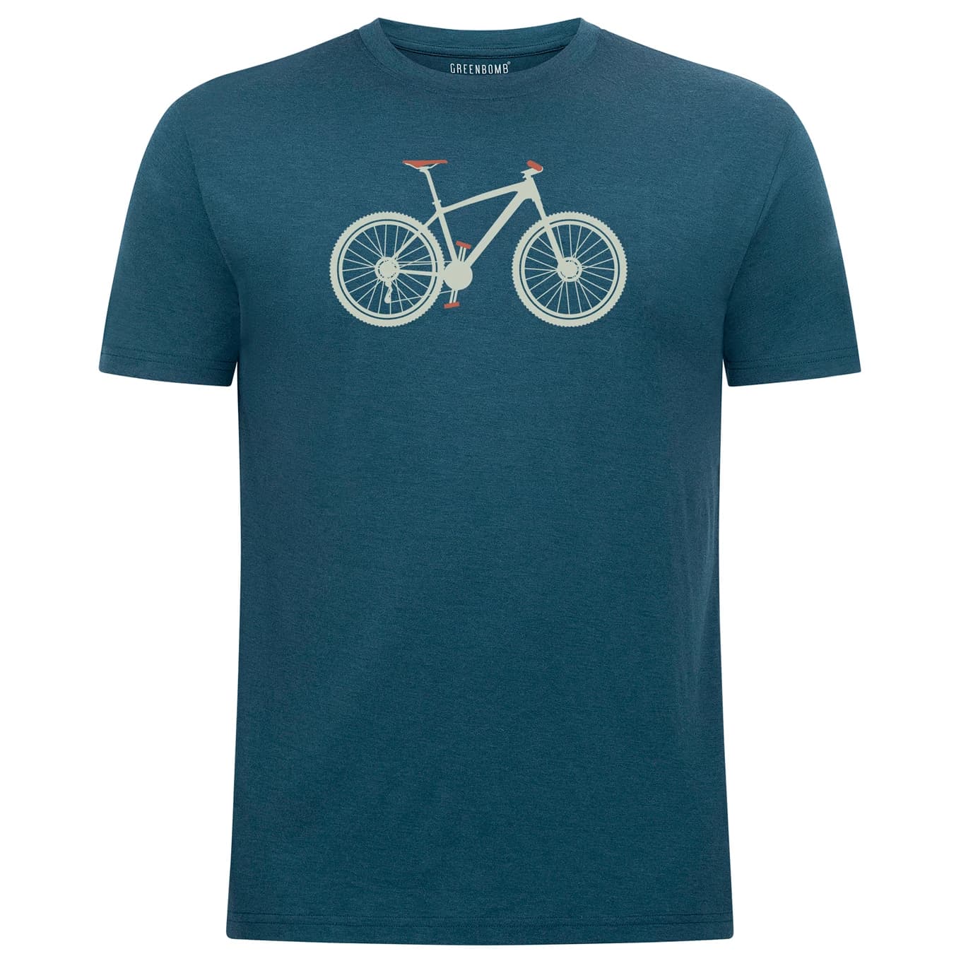 Мъжка мериносова блуза GreenBomb Mountain Loom Merino shirt - Blue Pine