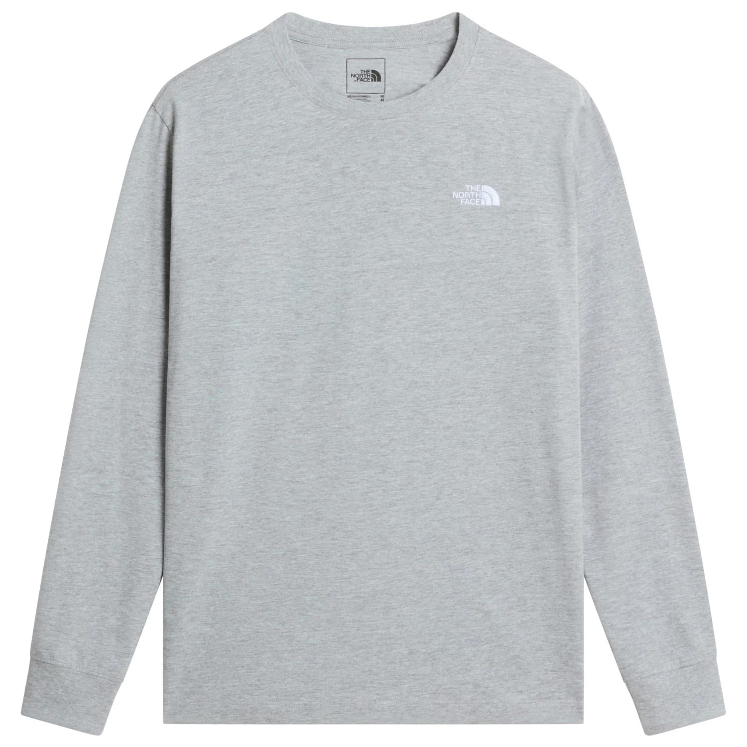 Мъжка блуза с дълъг ръкав The North Face Evolution Simple Dome Regular Long Sleeve Longsleeve - TNF Pale Grey Heather