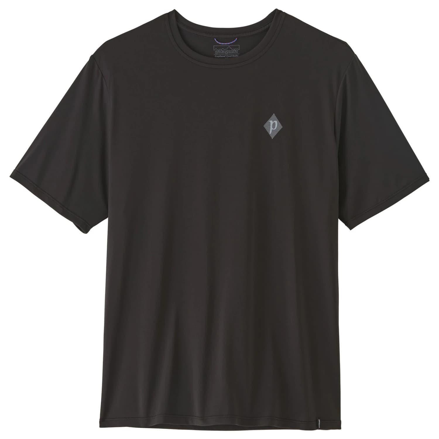 Мъжка спортна тениска Patagonia Capilene Cool Daily Shirt Hut Tripper Sport shirt - Black