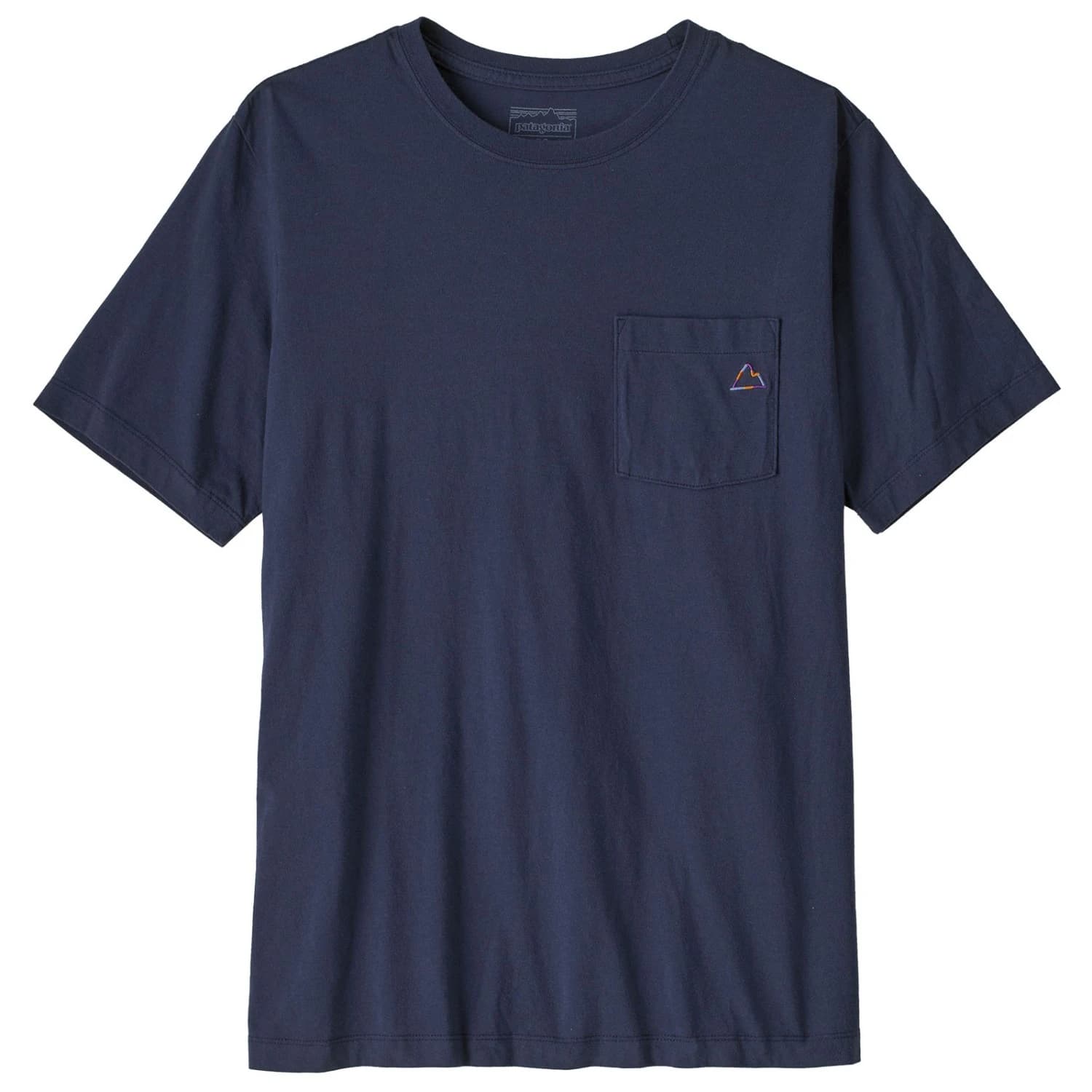 Мъжка тениска Patagonia Fitz Roy Massif Pocket Tee T-shirt - New Navy