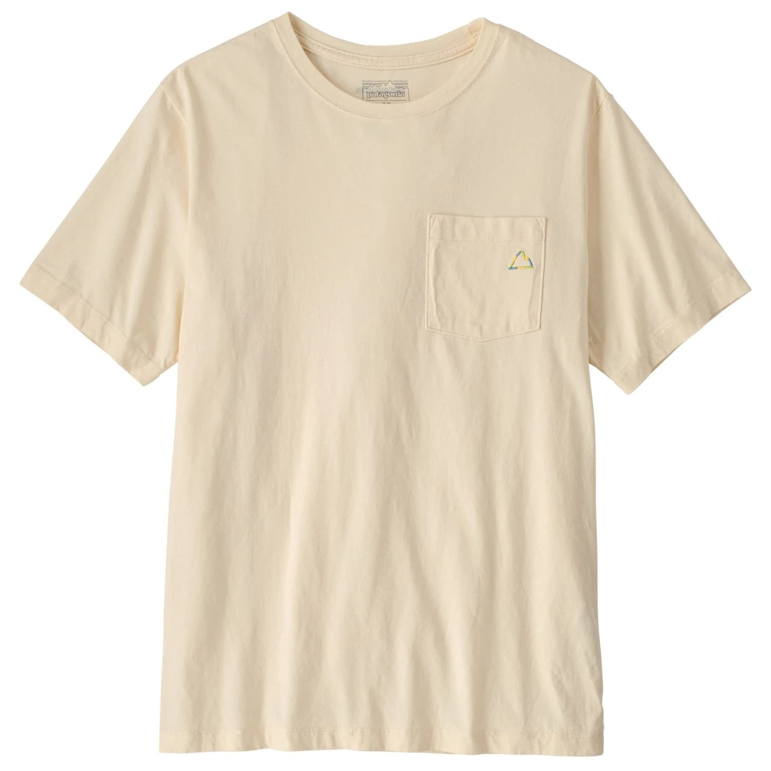 Мъжка тениска Patagonia Fitz Roy Massif Pocket Tee T-shirt - Undyed Natural