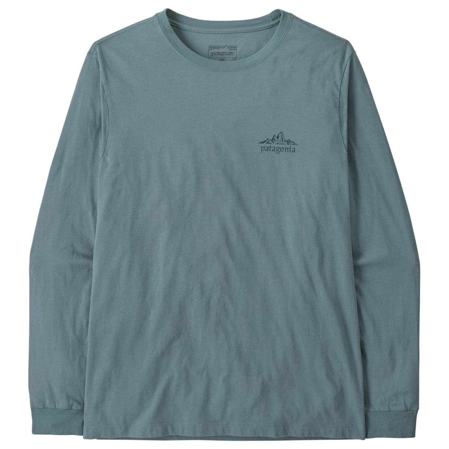 Мъжка блуза с дълъг ръкав Patagonia L/S Cloud Crag T-Shirt Longsleeve - Blue Sage