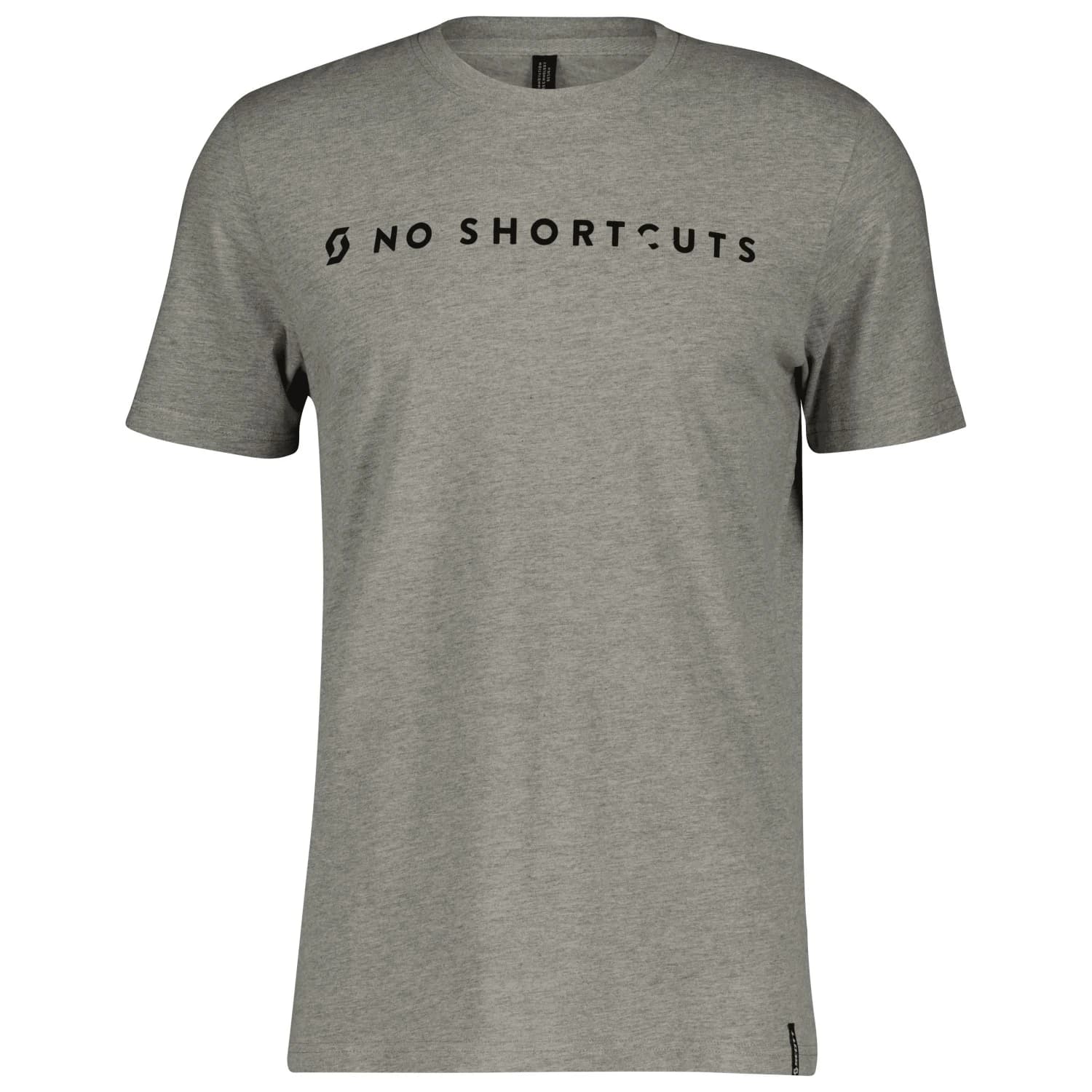 Тениска Scott No Shortcuts S/S T-shirt - Light Grey Melange