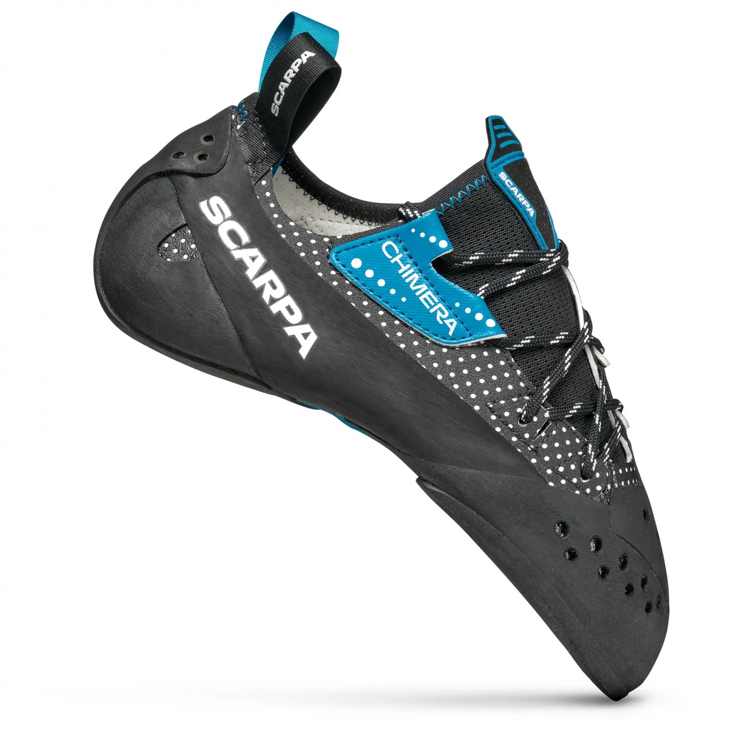 Обувки с връзки Scarpa Chimera Climbing shoes - Black / Azure