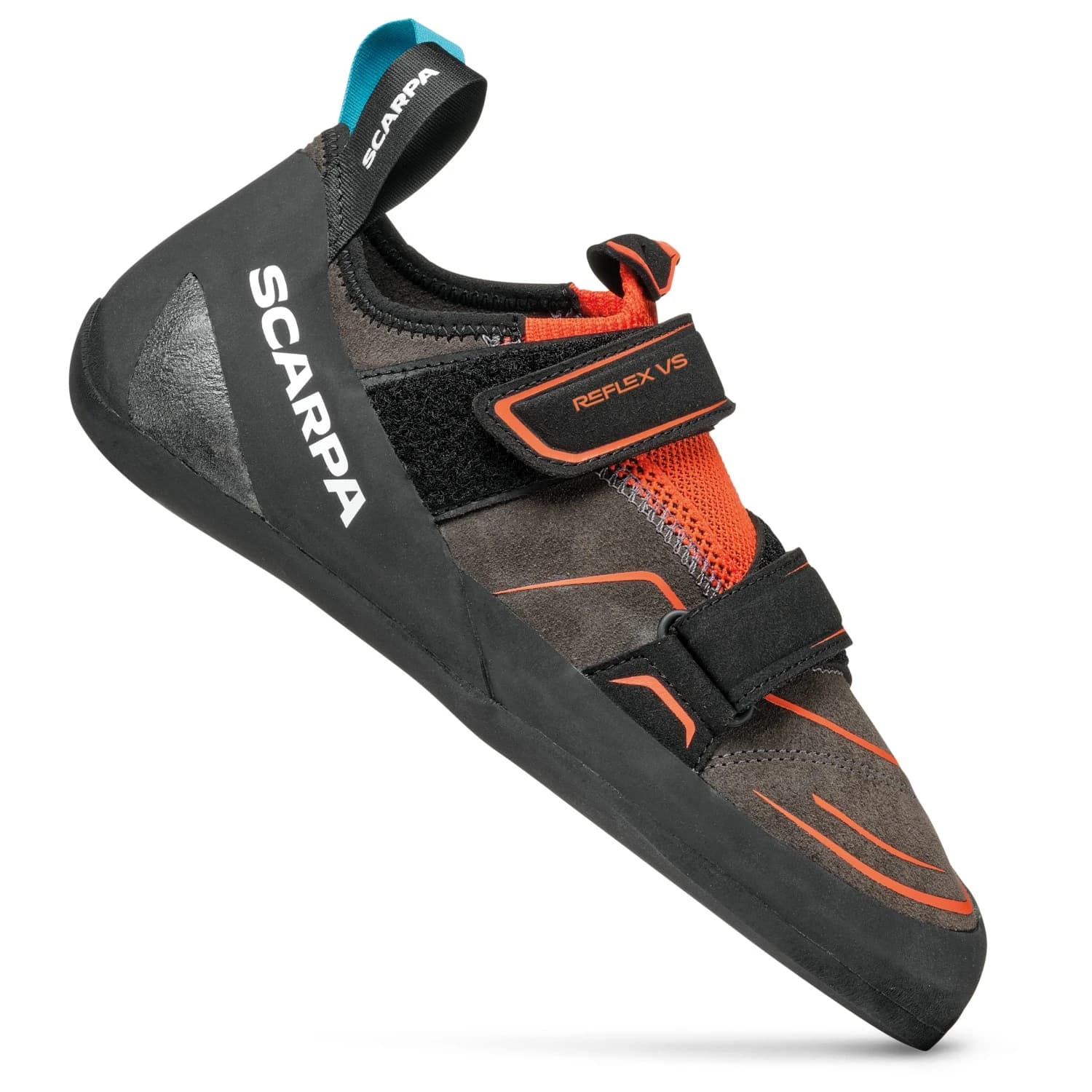 Обувки с велкро Scarpa Reflex VS Climbing shoes - Tonic / Black