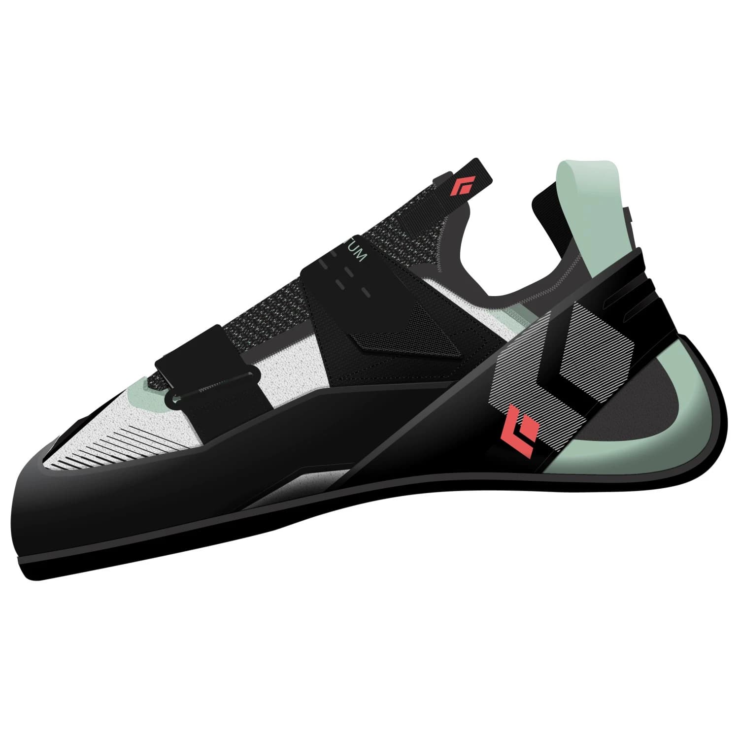 Дамски обувки с велкро Black Diamond Women's Momentum Climbing Shoes Climbing shoes - Foam Green / Alloy