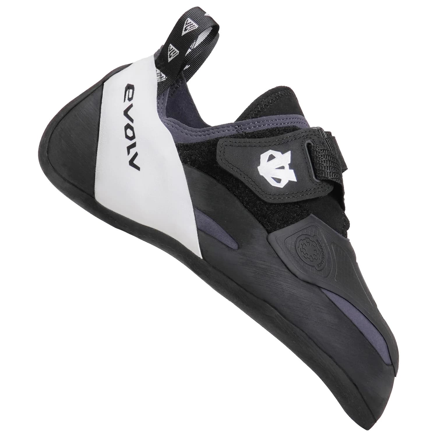 Обувки с велкро Evolv V6 2026 Climbing shoes - Black Cat / White