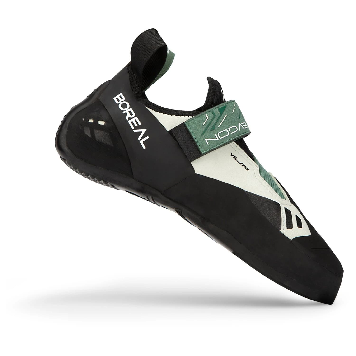 Обувки с велкро Boreal Nodab V7 Climbing shoes - White / Olive